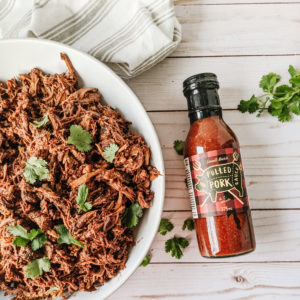 Pulled Pork Sauce for easy pulled pork sandwiches in your slow cooker